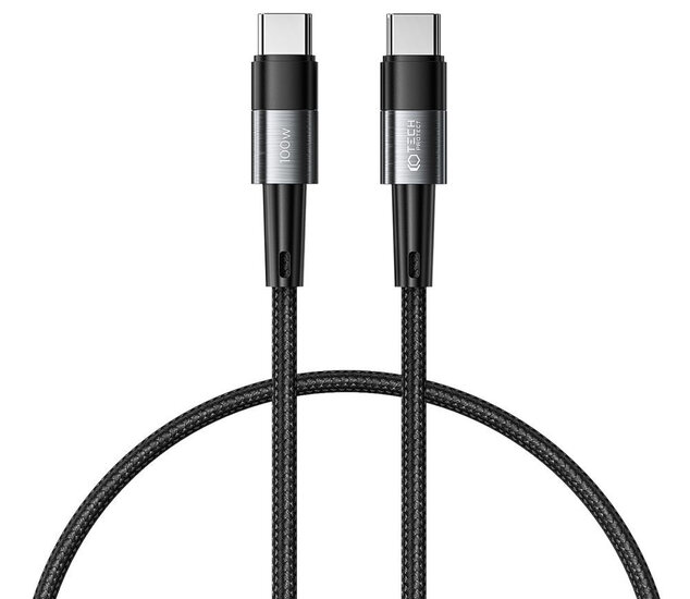 TechProtection UltraBoost USB-C naar USB-C&nbsp;kabel 100 watt 50 centimeter