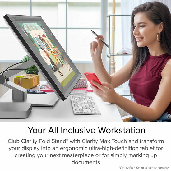 Alogic Clarity Max Touch 32 inch UHD 4K-monitor