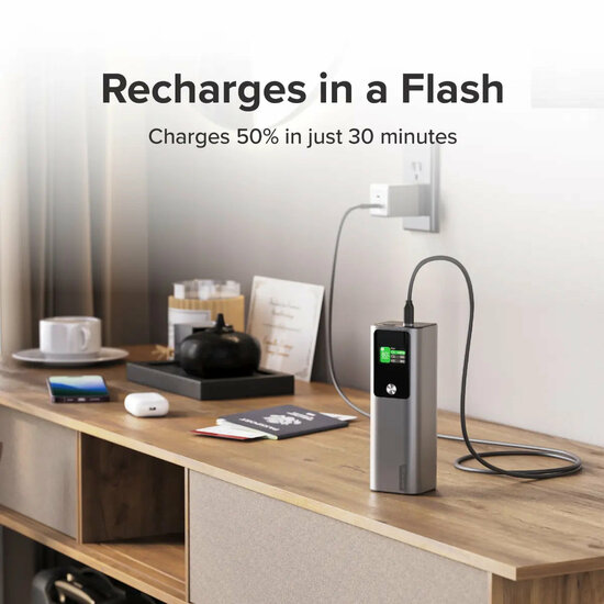 Alogic Ark powerbank 3 poort 27000 mAh / 140 watt