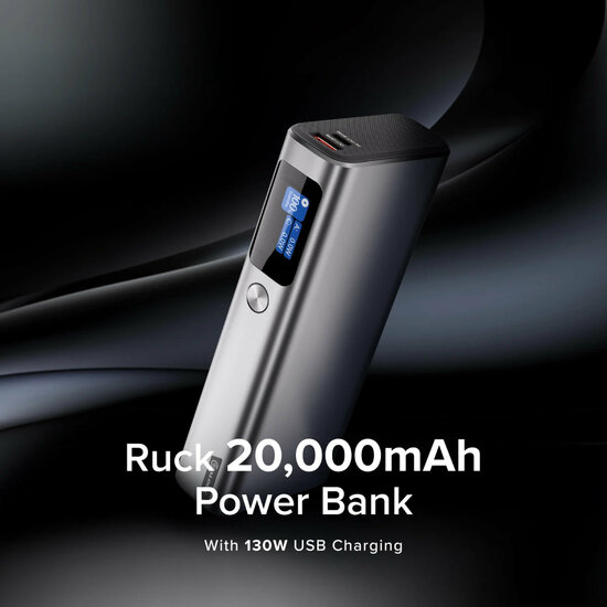 Alogic Ruck 3-poort powerbank 20.000 mAh / 130 watt