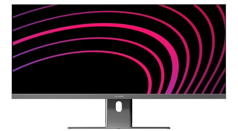 Alogic Edge ultrawide 34 inch WQHD monitor grijs