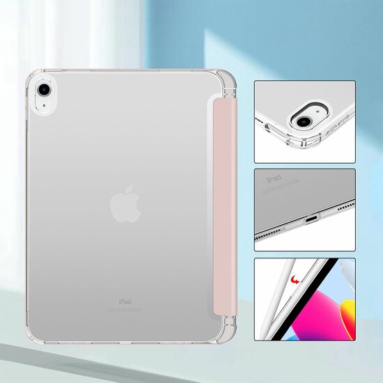 TechProtection Pencil Hybrid iPad 11 inch / iPad&nbsp;10,9 inch hoesje roze