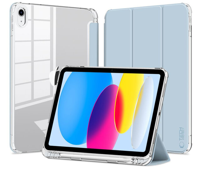 TechProtection Pencil Hybrid iPad 2022&nbsp;10,9 inch hoesje blauw