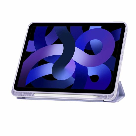 TechProtection Slim Pencil iPad Air 11 / 10,9 inch hoesje violet