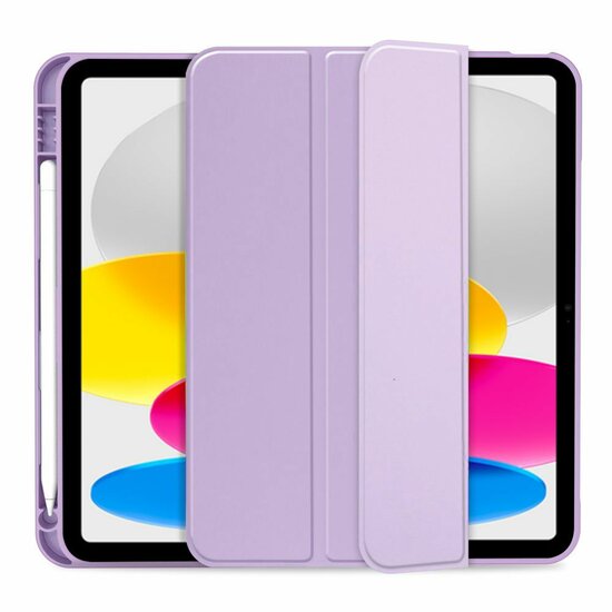 Tech Protection Pencil iPad 2022&nbsp;hoesje violet