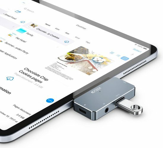 TechProtection&nbsp;V6 4-in-1 USB-C hub 