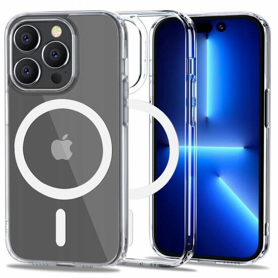 Tech Protection MagSafe iPhone 12 / 12 Pro hoesje Transparant