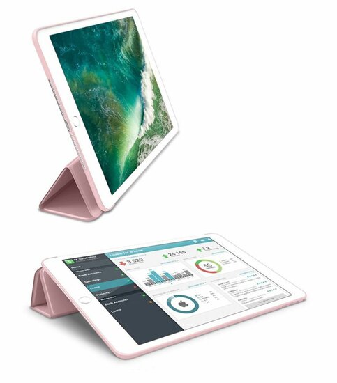 TechProtection Smart iPad 2018 / 2017&nbsp;hoes Rose