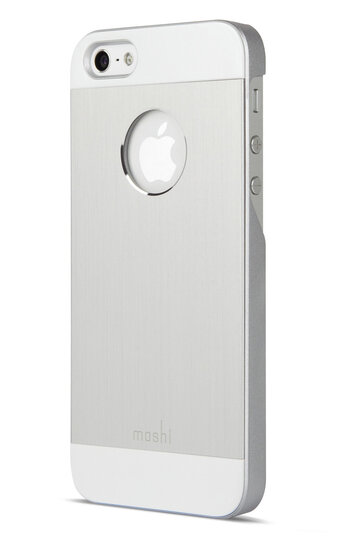 Moshi iGlaze Armour iPhone SE/5S H&uuml;lle, Silber