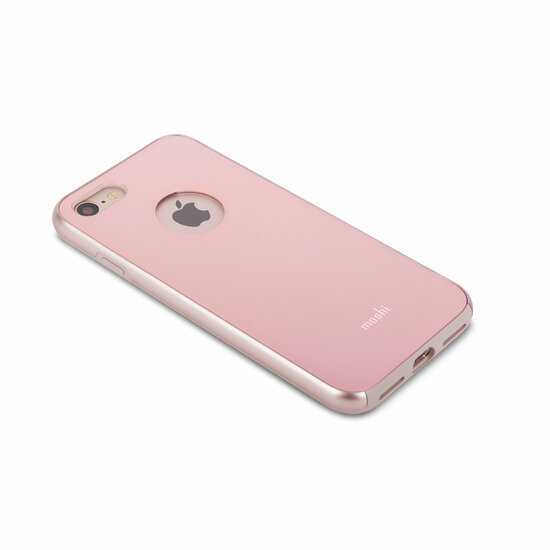 Moshi iGlaze iPhone 8 hoesje Pink