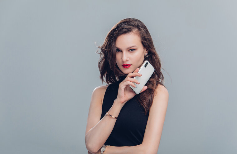 Moshi iGlaze iPhone X hoesje Wit