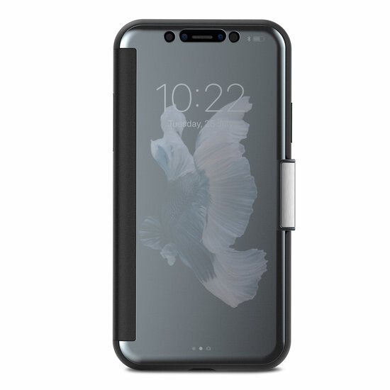 Moshi StealthCover iPhone X hoesje Grijs