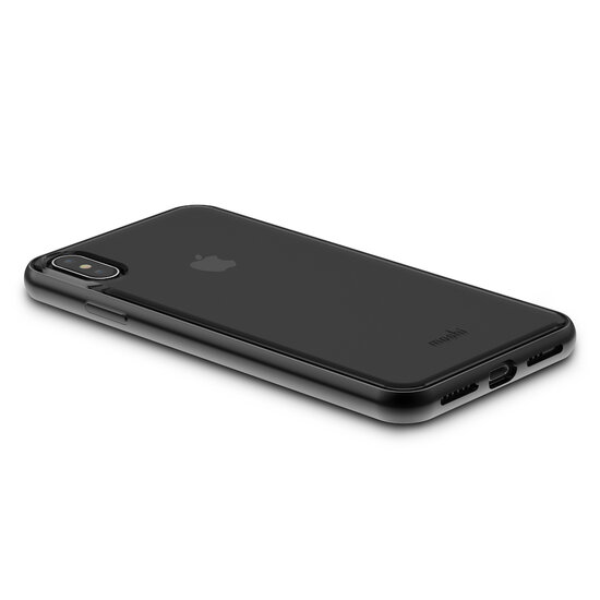 Moshi Vitros iPhone Xs Max H&uuml;lle, Schwarz