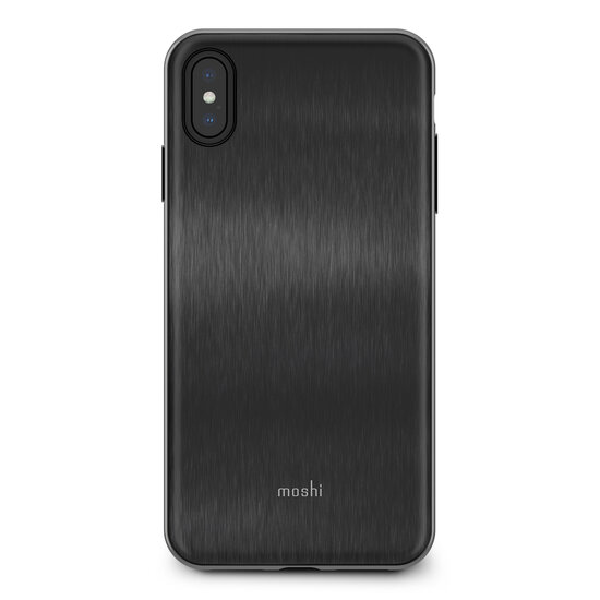 Moshi iGlaze iPhone Xs Max hoesje Zwart