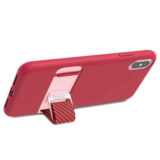 Moshi Capto iPhone Xs Max hoesje Rood