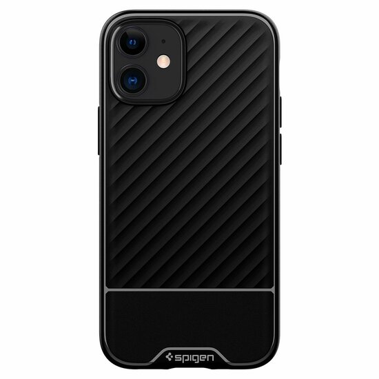 Spigen Core Armor iPhone 12 mini hoesje Zwart