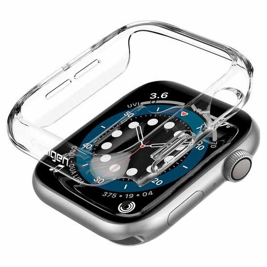 Spigen Thin Fit Apple Watch 44 mm hoesje Doorzichtig