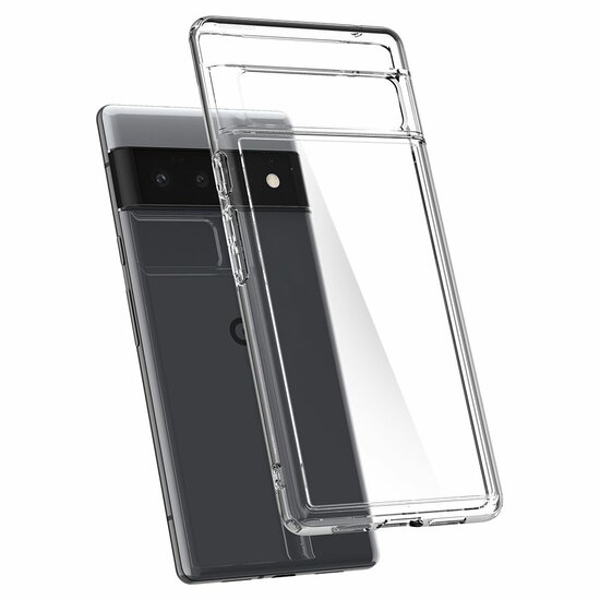 Spigen Ultra Hybrid Pixel 6 Pro hoesje Transparant