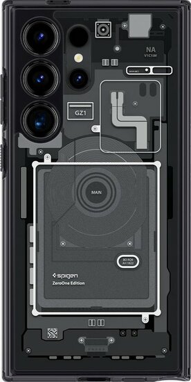 Spigen Ultra Hybrid OneTap MagSafe Galaxy S24 Ultra hoesje zero zwart
