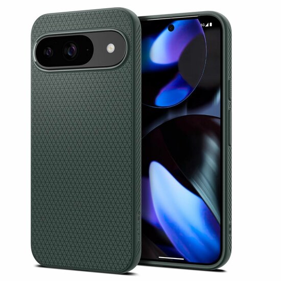 Spigen Liquid Air Pixel 9 / 9 Pro hoesje groen
