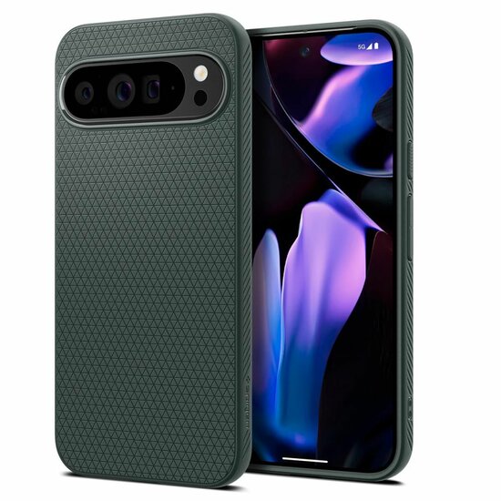 Spigen Liquid Air Pixel 9 Pro XL hoesje groen