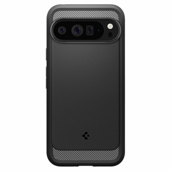 Spigen Rugged Armor Pixel 9 Pro XL hoesje zwart