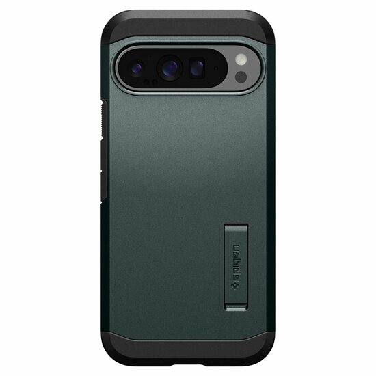 Spigen Tough Armor Pixel 9 Pro XL hoesje groen