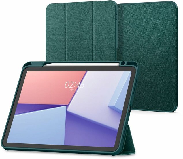 Spigen Urban Fit iPad Air 2024 11 inch hoesje groen