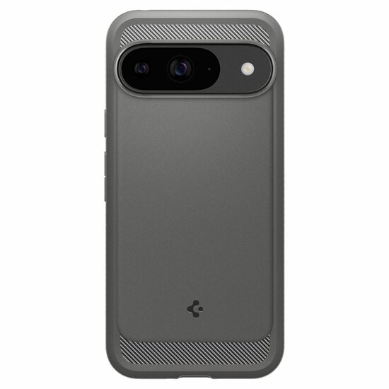 Spigen Rugged Armor Pixel 9 / 9 Pro hoesje grijs