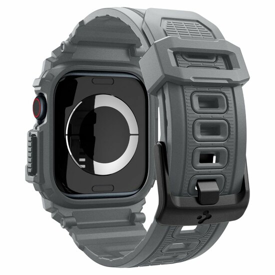 Spigen Rugged Armor Pro Apple Watch 10 46 mm hoesje grijs