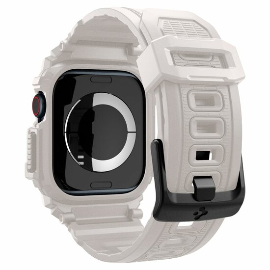 Spigen Rugged Armor Pro Apple Watch 10 46 mm hoesje beige