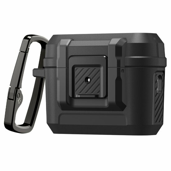 Spigen Lock Fit AirPods Pro 3 hoesje zwart