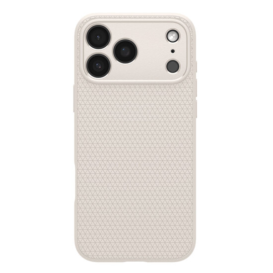 Spigen Liquid Air iPhone 17 Pro Max hoesje titanium