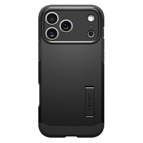 Spigen Tough Armor T MagSafe iPhone 17 Pro Max hoesje zwart