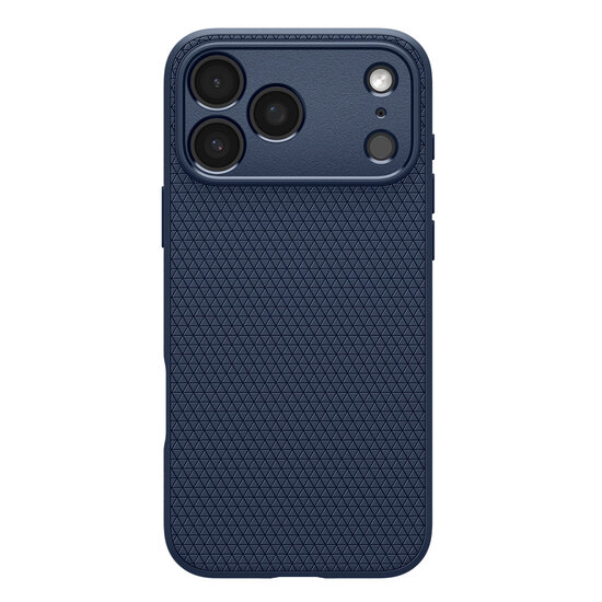 Spigen Liquid Air iPhone 17 Pro hoesje blauw