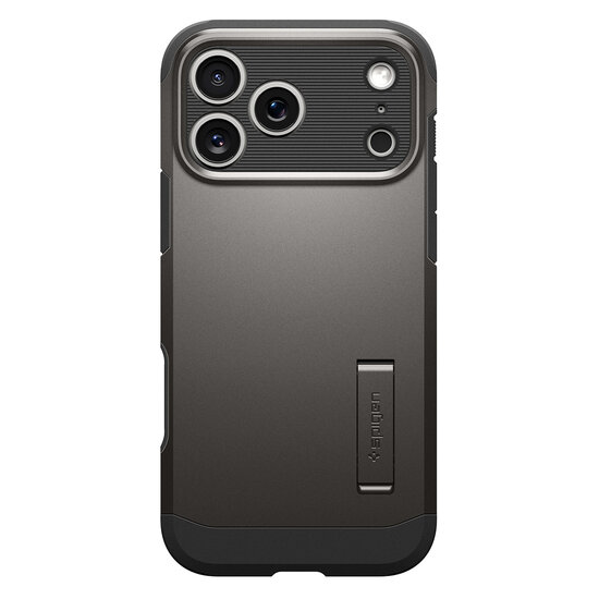 Spigen Tough Armor T MagSafe iPhone 17 Pro hoesje gunmetal