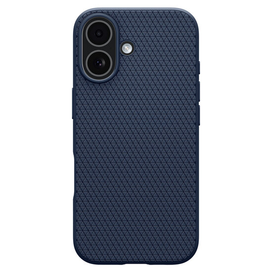 Spigen Liquid Air iPhone 17 hoesje blauw