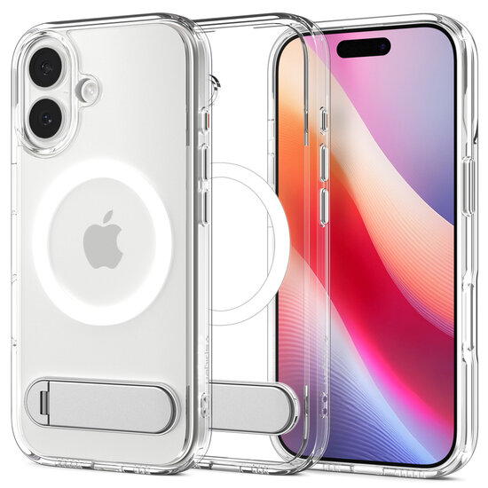 Spigen Ultra Hybrid S MagSafe iPhone 17 hoesje wit