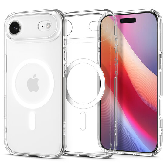 Spigen Ultra Hybrid MagSafe iPhone 17 Air hoesje wit