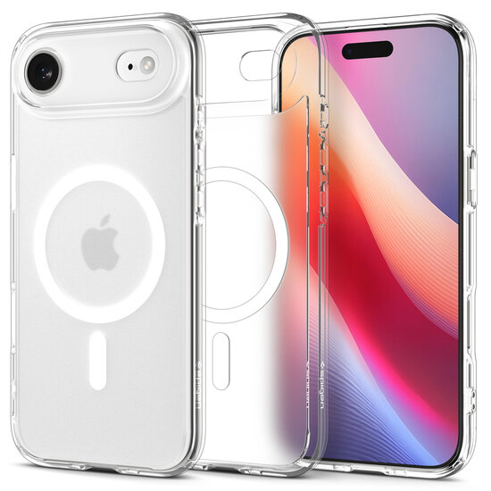Spigen Ultra Hybrid MagSafe iPhone 17 Air hoesje frost wit