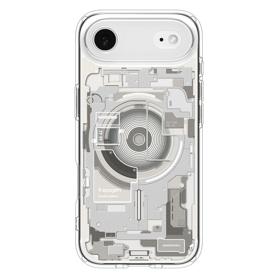 Spigen Ultra Hybrid MagSafe iPhone 17 Air hoesje zero one titanium