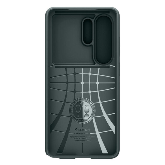 Spigen Optik Armor Galaxy S26&nbsp;Ultra hoesje groen