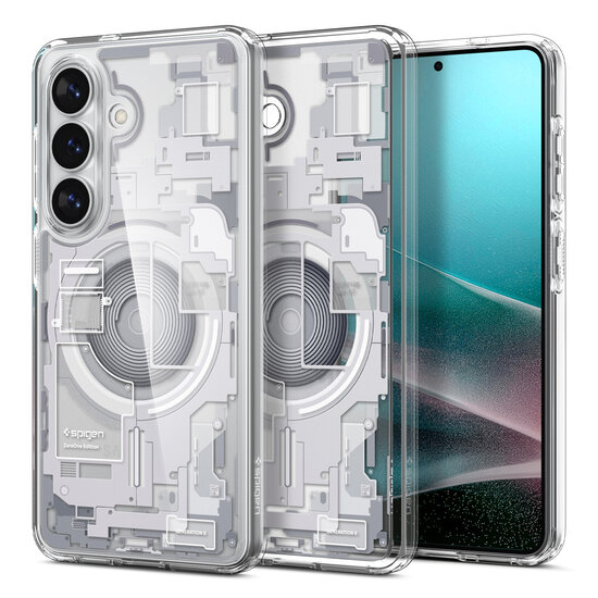 Spigen Ultra Hybrid MagSafe Galaxy S26+ Plus&nbsp;hoesje zero one wit