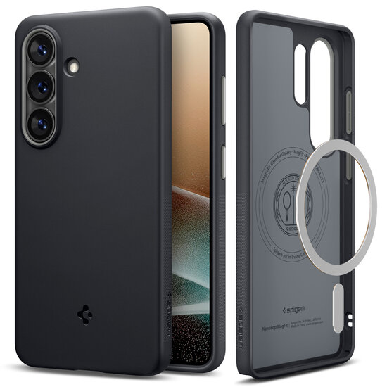 Spigen Nano Pop MagSafe Galaxy S26&nbsp;Ultra hoesje zwart