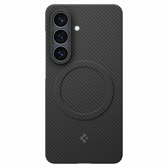 Spigen AirSkin Aramid MagSafe Galaxy S26+ Plus&nbsp;hoesje zwart