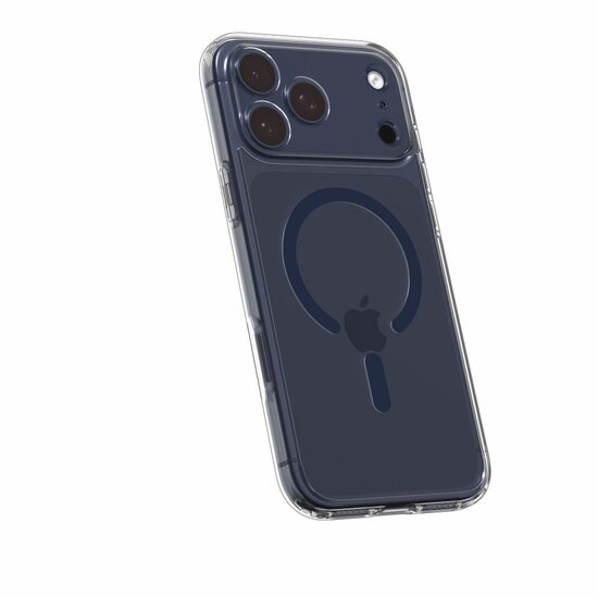 Spigen Ultra Hybrid MagSafe iPhone 17 Pro Max hoesje blauw