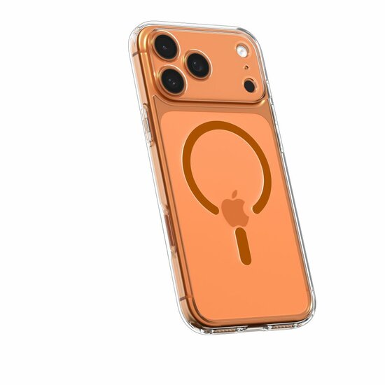 Spigen Ultra Hybrid MagSafe iPhone 17 Pro hoesje oranje