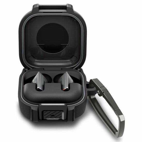 Spigen Lock Fit Galaxy Buds 4 Pro / Galaxy Buds 4 hoesje zwart