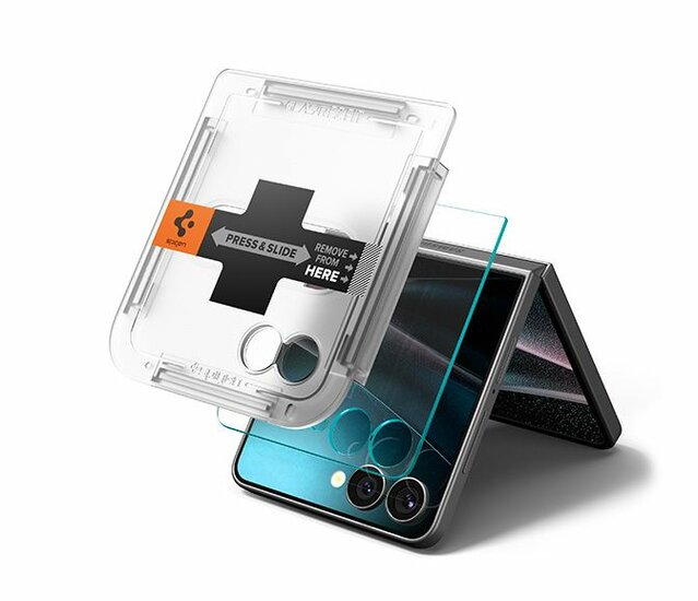 Spigen Glas.tR EZ Fit HD Galaxy Z Flip 7 screenprotector 1 pack