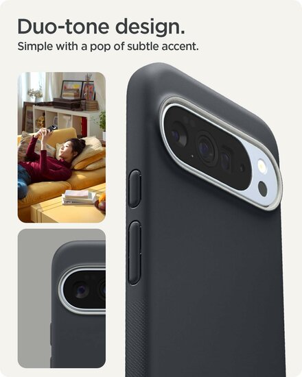 Spigen Nano Pop Google Pixel 10 Pro XL hoesje zwart